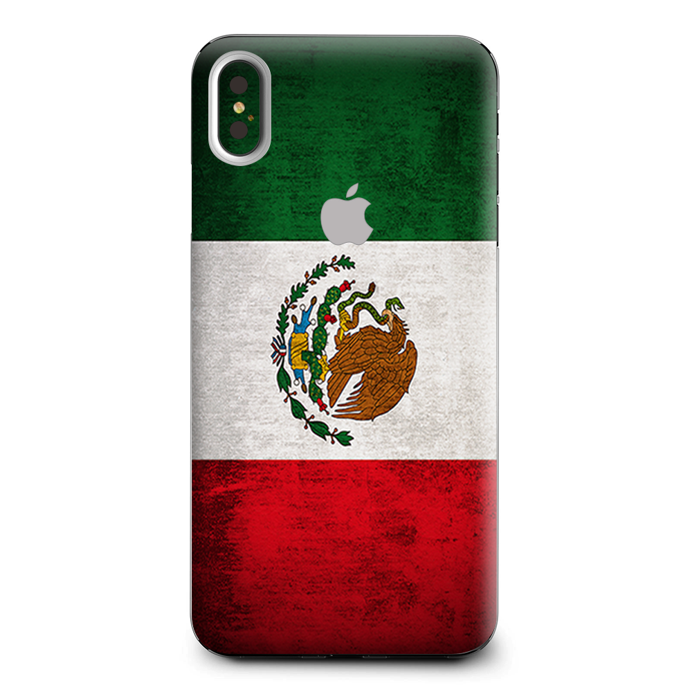 Flag Mexico Grunge Distressed Country Apple iPhone XS Max Skin