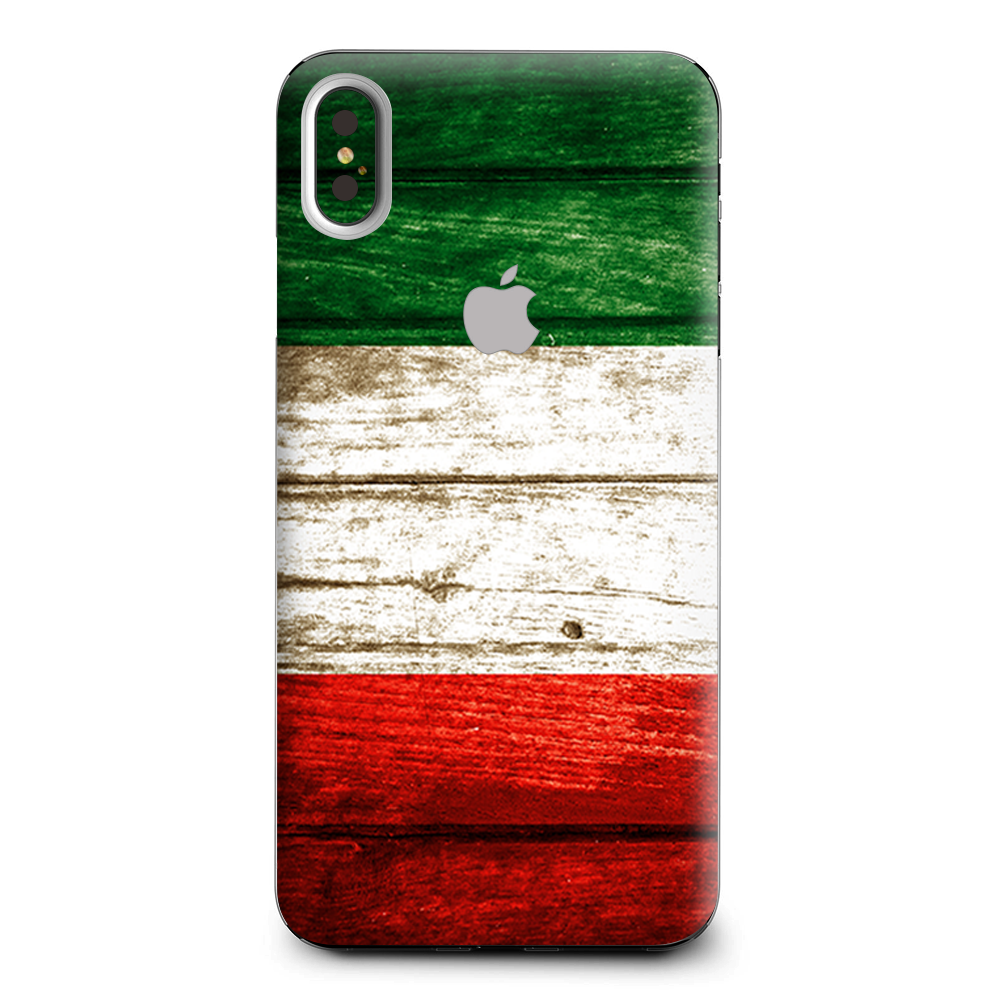 Flag Italy Grunge Distressed Country Apple iPhone XS Max Skin