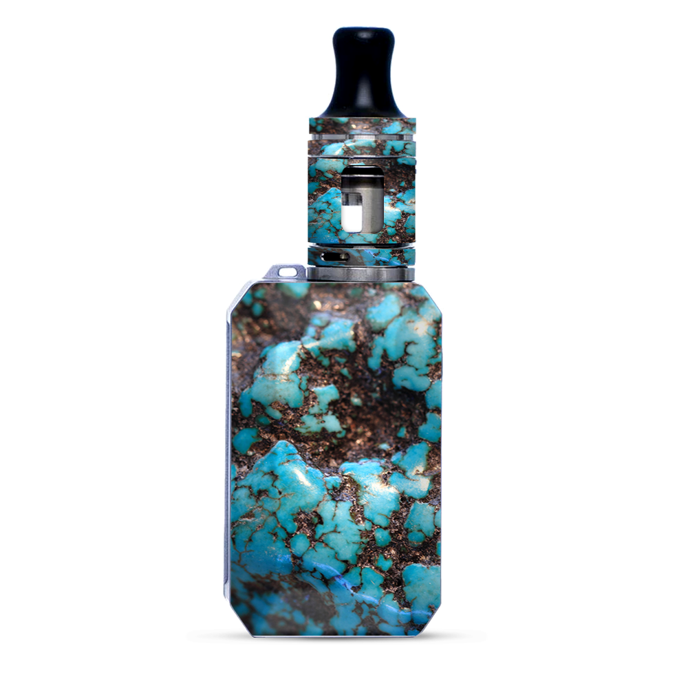 Stab Wood Blue Green Stabilized Stone | Skin For VooPoo Drag Baby Trio itsaskin.com Stab Wood Blue Green Stabilized Stone | Skin For VooPoo Drag Baby Trio itsaskin.com