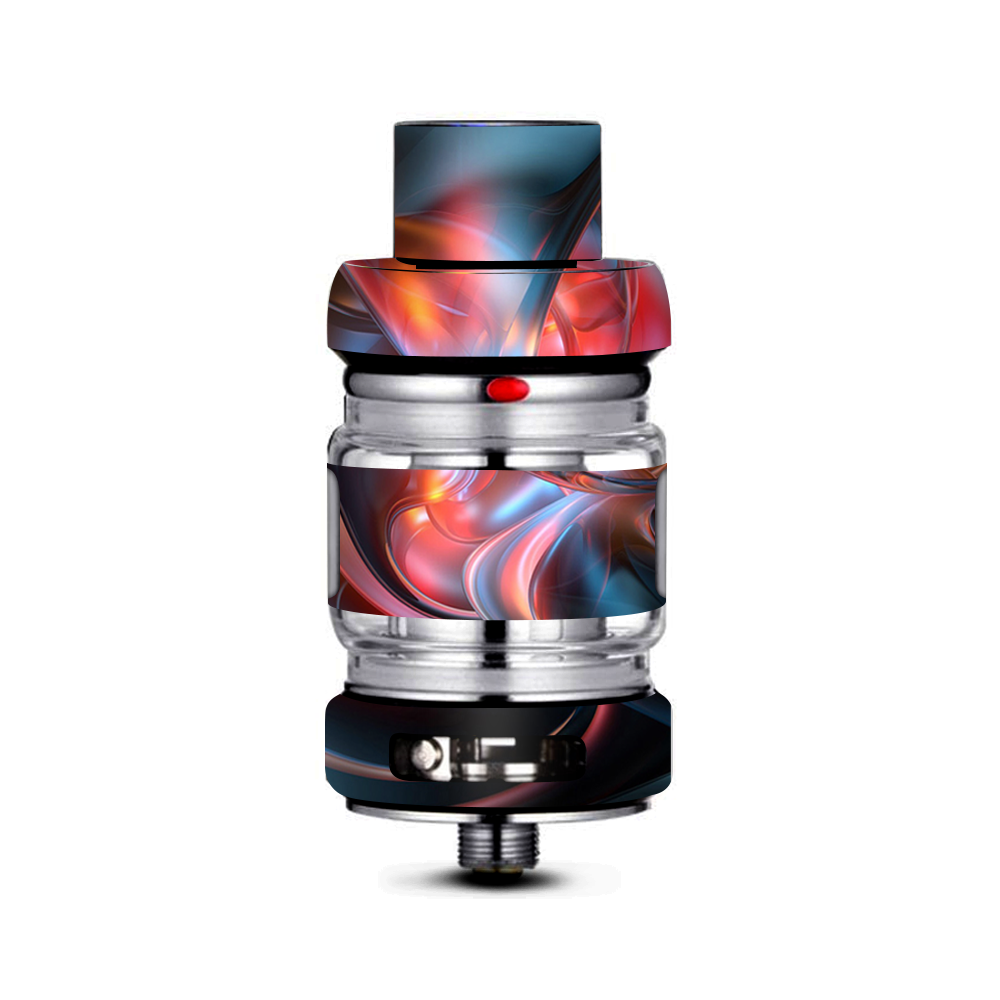  Abstract Blown Glass Colors Freemax Mesh Pro Tank Skin