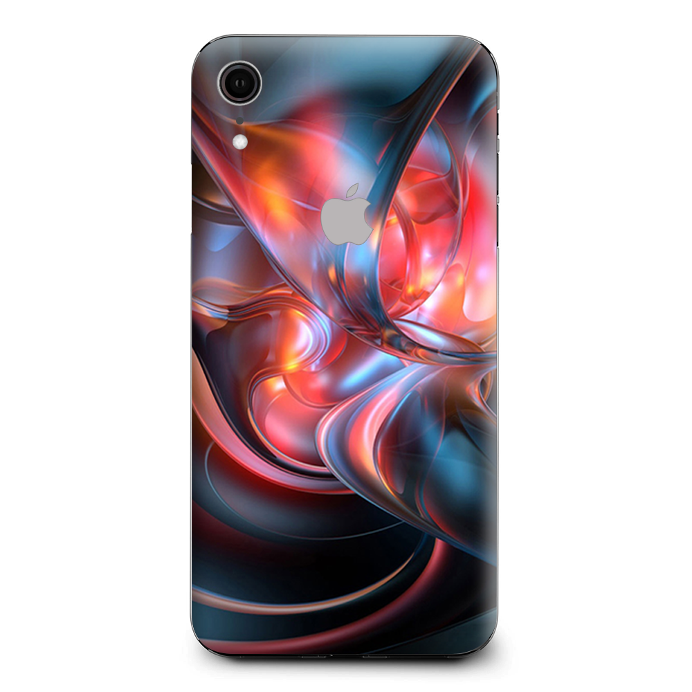 Abstract Blown Glass Colors Apple iPhone XR Skin