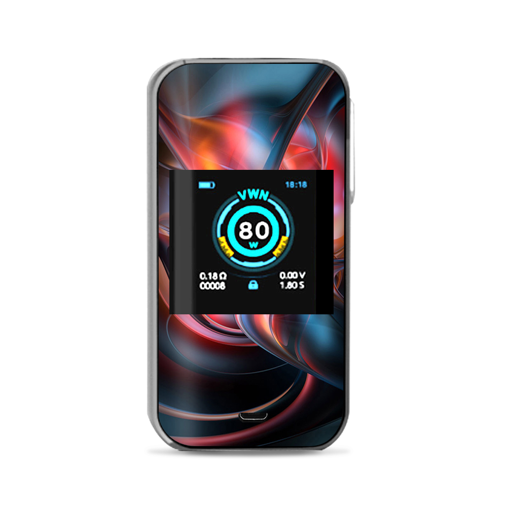  Abstract Blown Glass Colors Vaporesso Luxe Nano Kit Skin