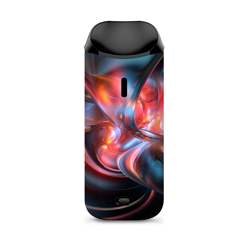  Abstract Blown Glass Colors Vaporesso Nexus AIO Kit Skin