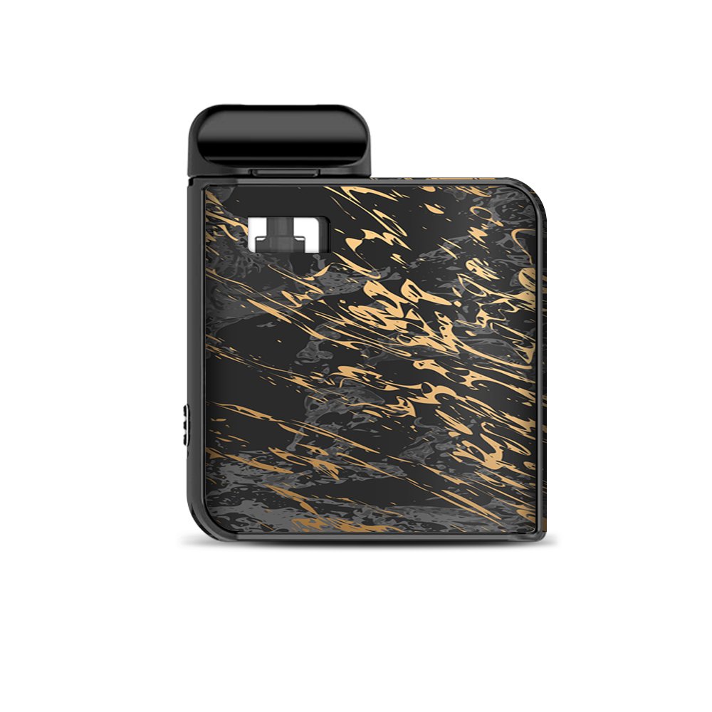 Skin Decal for Smok Mico Kit / gold marble dark gray background itsaskin.com Skin Decal for Smok Mico Kit / gold marble dark gray background itsaskin.com