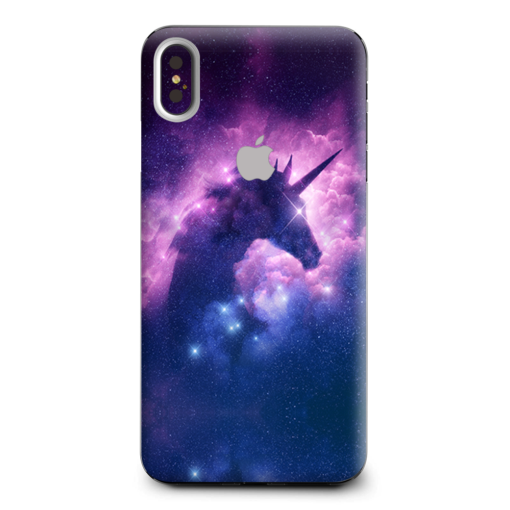 Unicorn Galaxy Cosmic Nebula Apple iPhone XS Max Skin