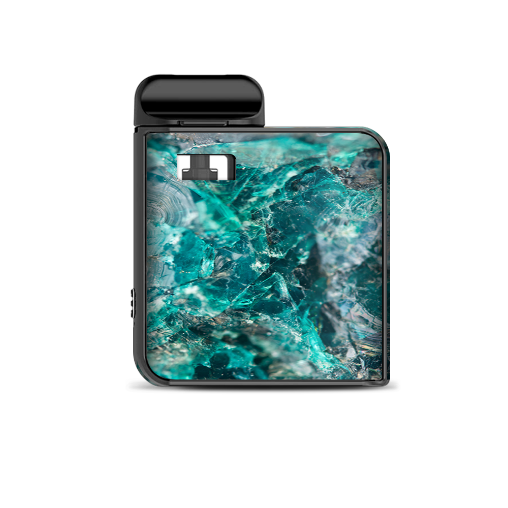 Chrysocolla Hydrated Copper Glass Teal Blue Smok Mico Kit Skin Chrysocolla Hydrated Copper Glass Teal Blue Smok Mico Kit Skin