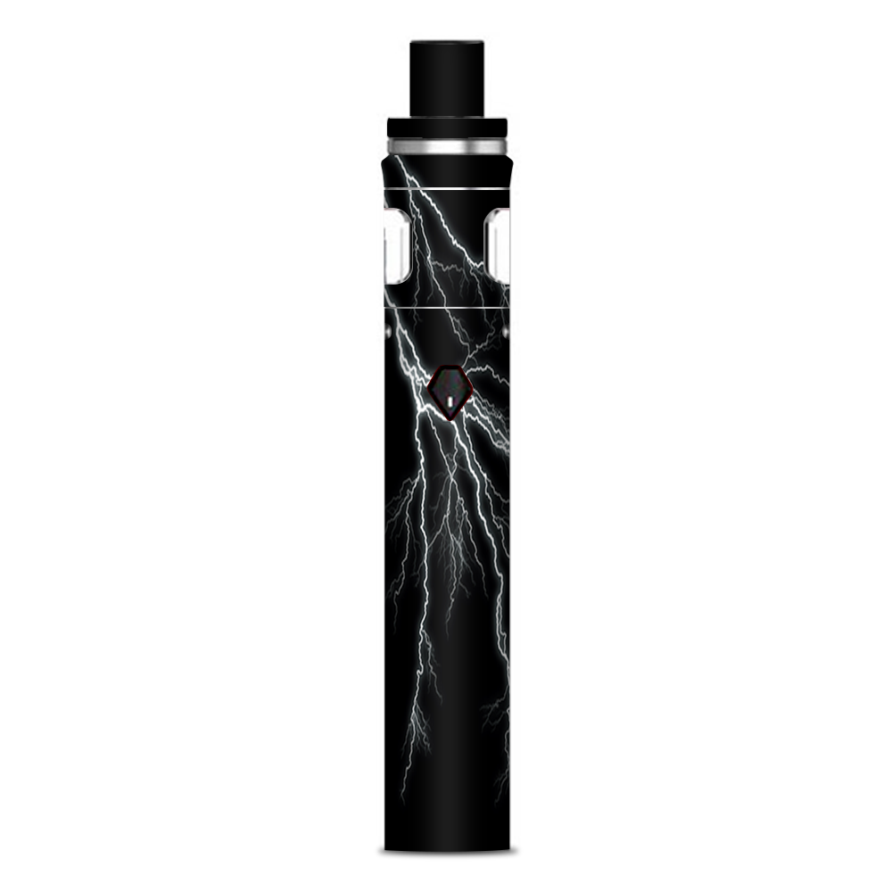 White Lighting Black Background Smok Nord AIO 19 Skin