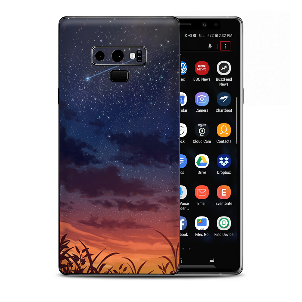 Art Star Universe Samsung Galaxy Note 9 Skin