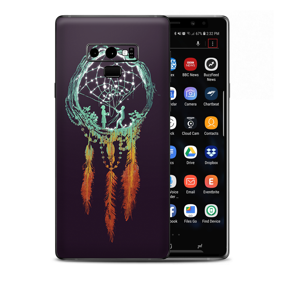 Neon Dreamcatcher Samsung Galaxy Note 9 Skin