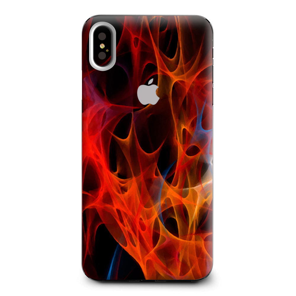 Orange Fire Apple iPhone XS Max Skin