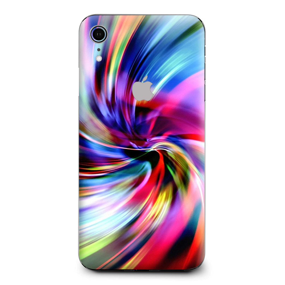 Color Swirls Trippy Apple iPhone XR Skin