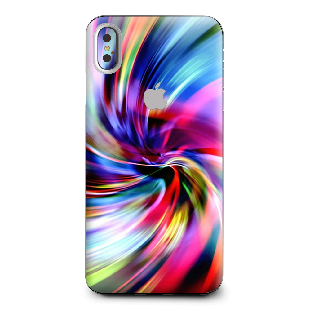 Color Swirls Trippy Apple iPhone XS Max Skin