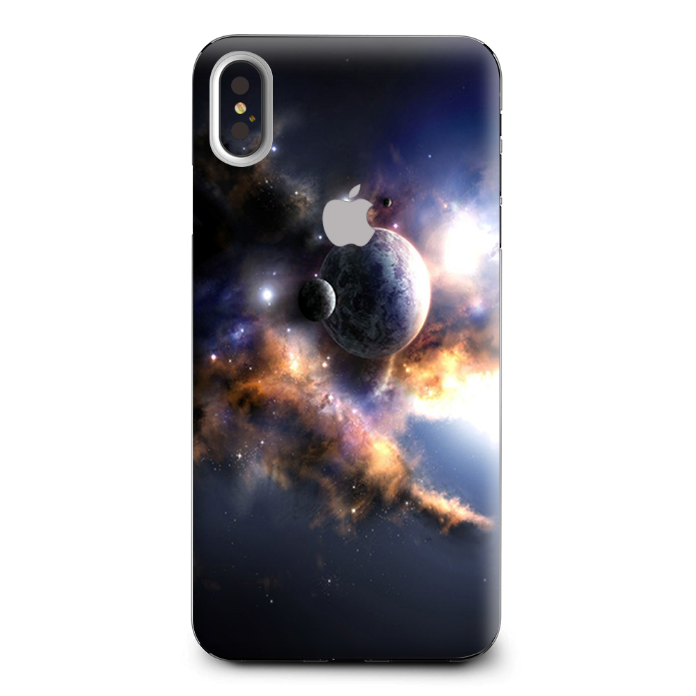 Planets Moons Space Apple iPhone XS Max Skin