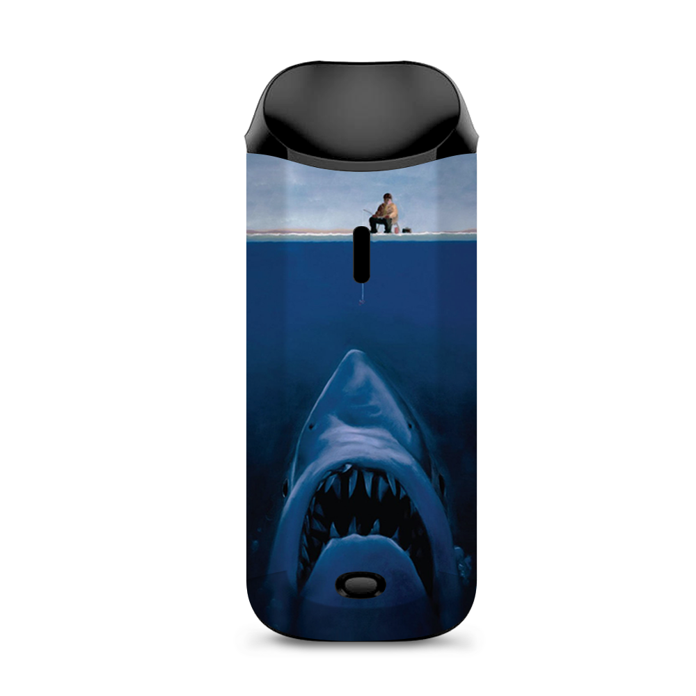  Jaws Great White Under Boat Vaporesso Nexus AIO Kit Skin