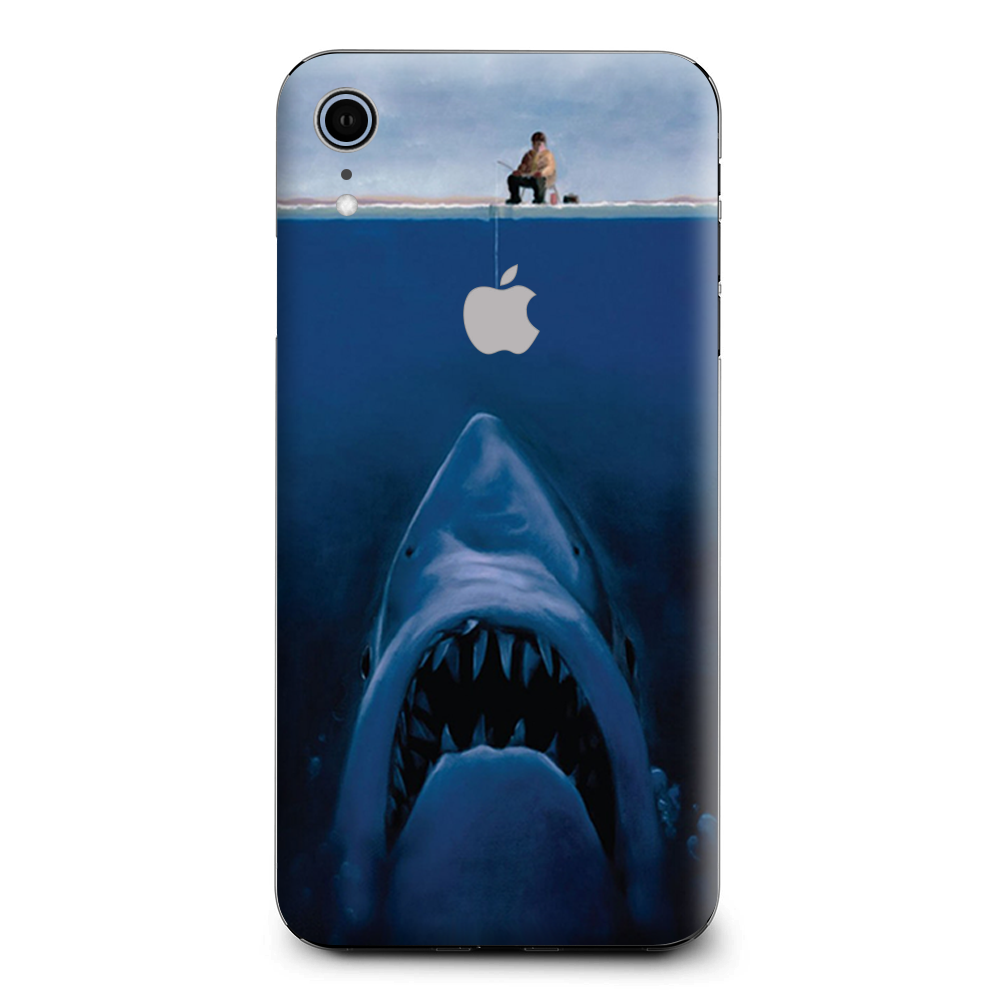 Jaws Great White Under Boat Apple iPhone XR Skin