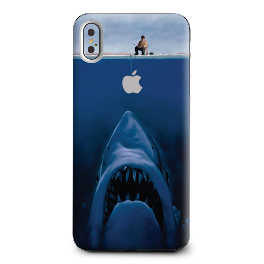 Jaws Great White Under Boat Apple iPhone XS Max Skin