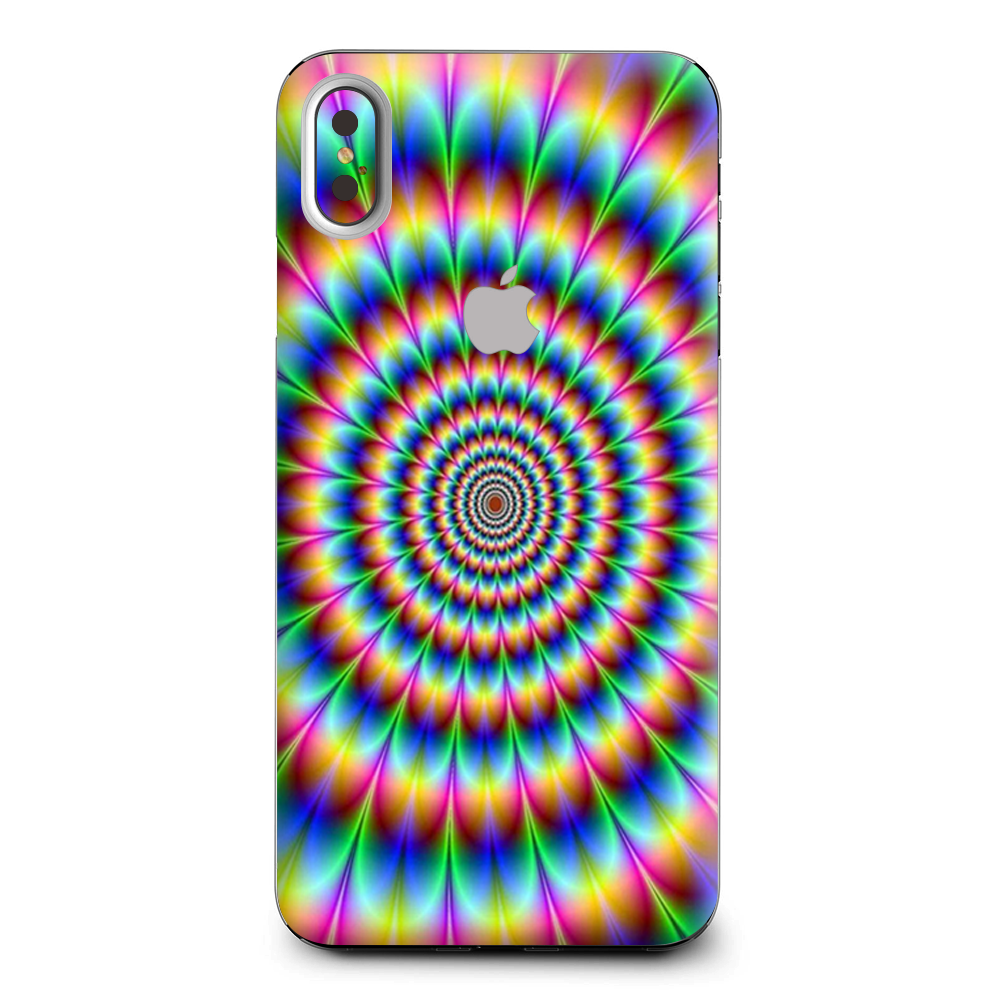 Trippy Hologram Dizzy Apple iPhone XS Max Skin