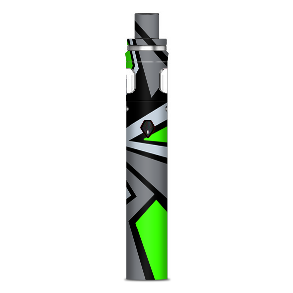  Tripy Triangle Pattern Green Grey Smok Nord AIO 19 Skin