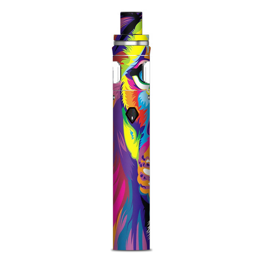  Colorful Lion Abstract Paint Smok Nord AIO 19 Skin