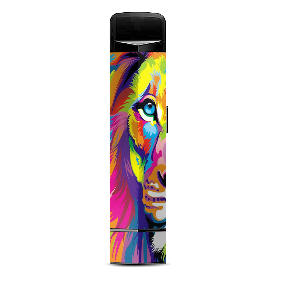  Colorful Lion Abstract Paint Suorin Edge Pod System Skin