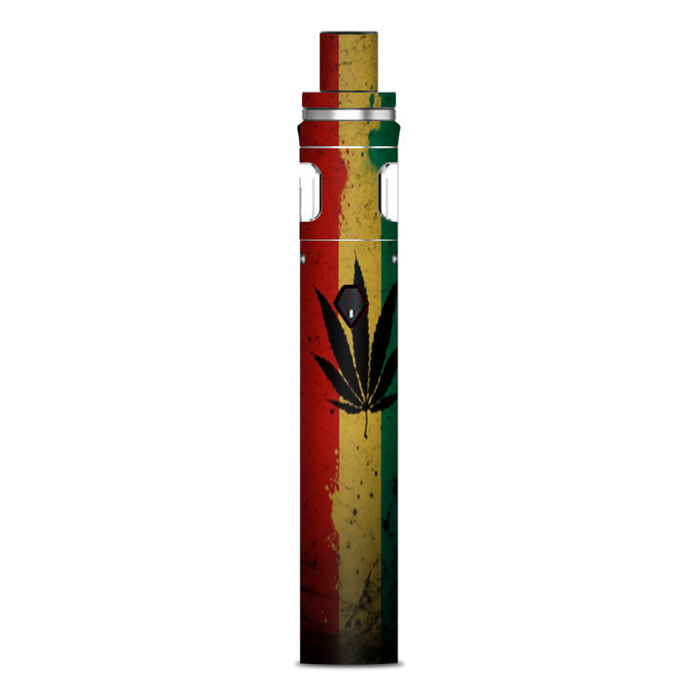  Rasta Weed Pot Leaf Red Gold Green Smok Nord AIO 19 Skin