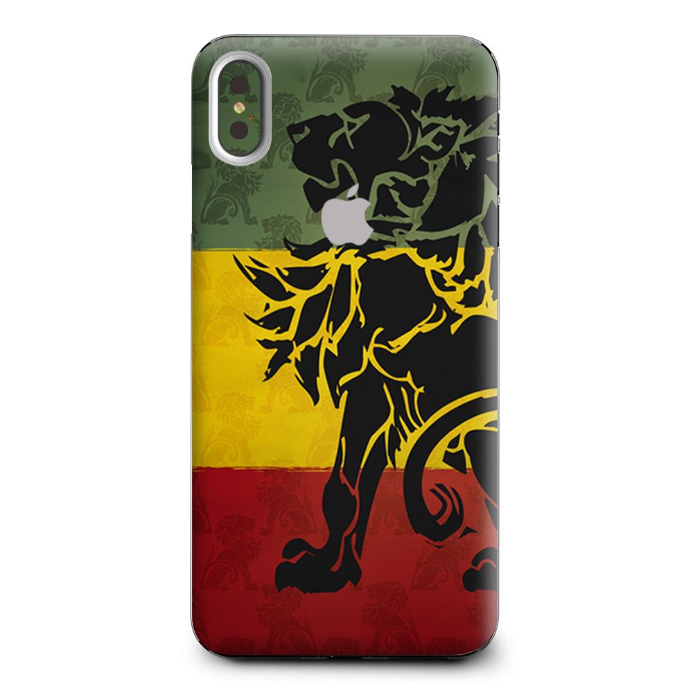 Rasta Lion Africa Apple iPhone XS Max Skin