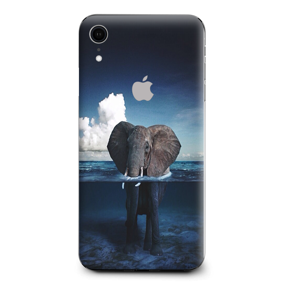 Elephant Under Water Apple iPhone XR Skin
