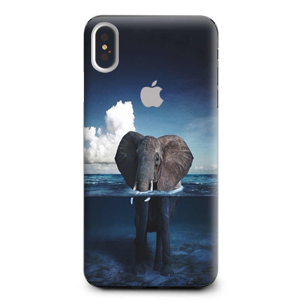Elephant Under Water Apple iPhone XS Max Skin