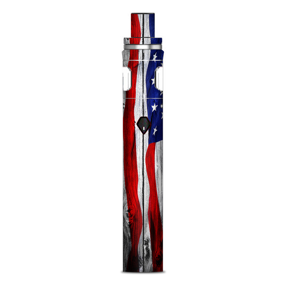  American Flag On Wood Smok Nord AIO 19 Skin
