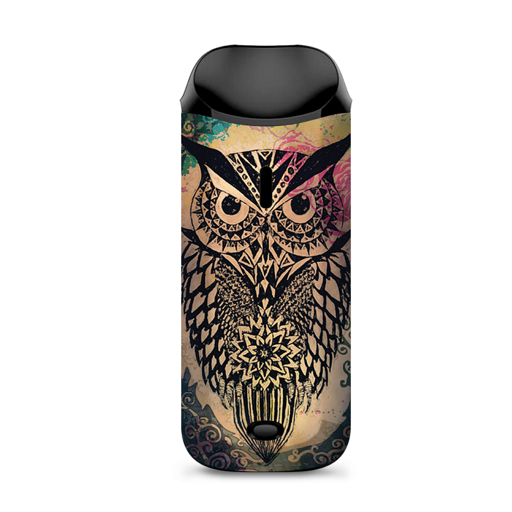  Tribal Abstract Owl Vaporesso Nexus AIO Kit Skin