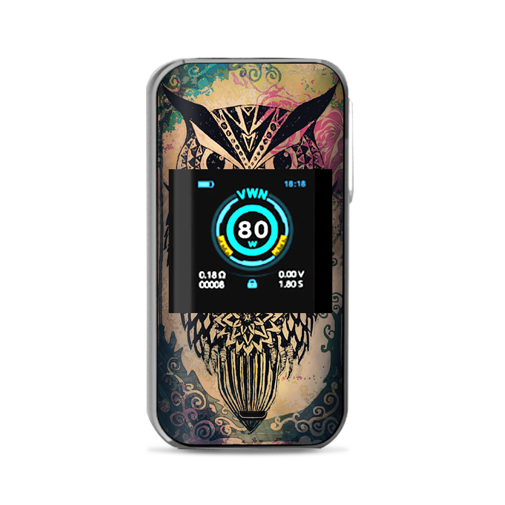  Tribal Abstract Owl Vaporesso Luxe Nano Kit Skin