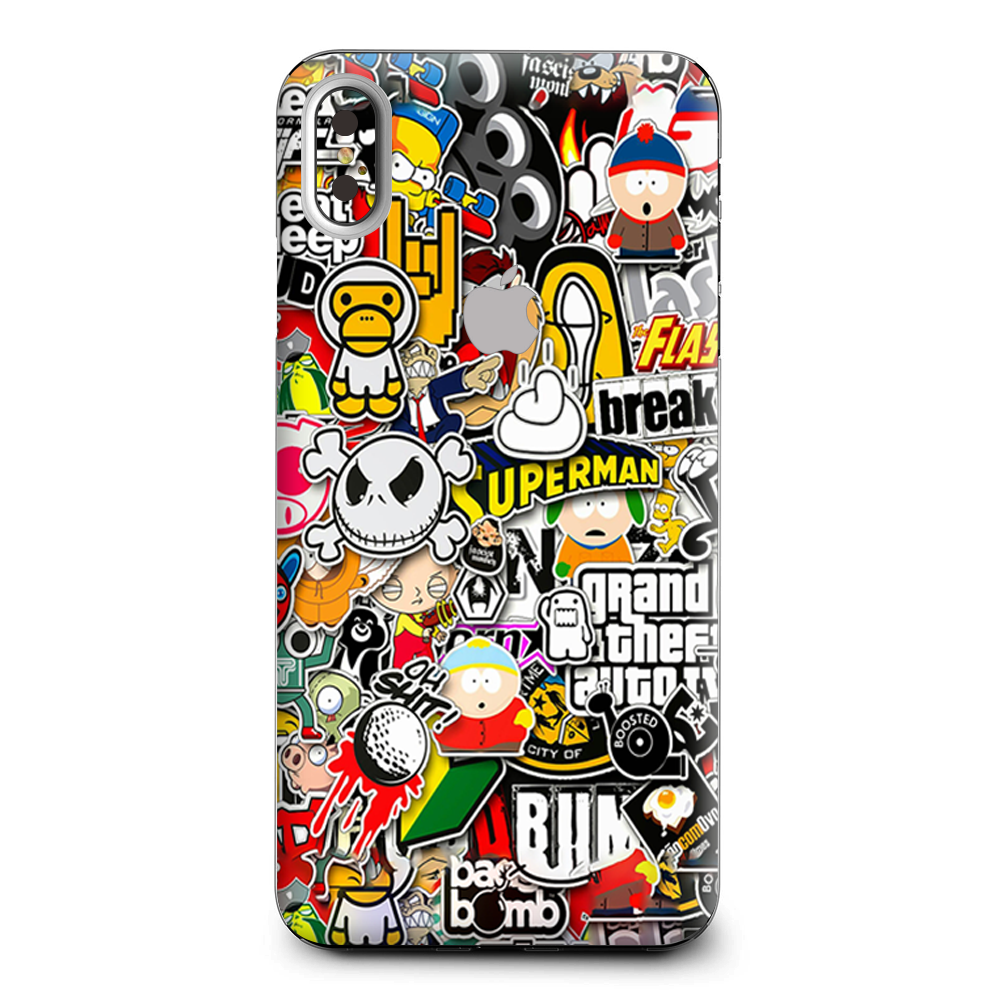 Sticker Slap Apple iPhone XS Max Skin