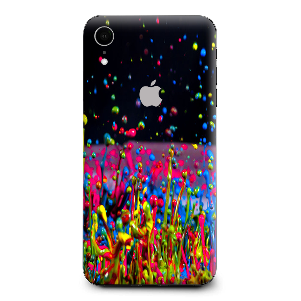 Splash Colorful Paint Apple iPhone XR Skin