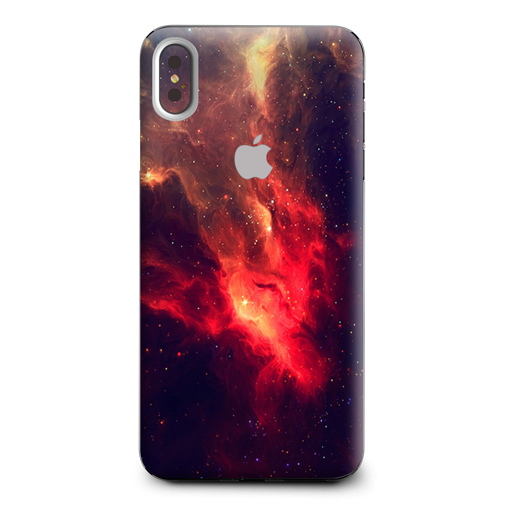 Space Clouds Galaxy Apple iPhone XS Max Skin