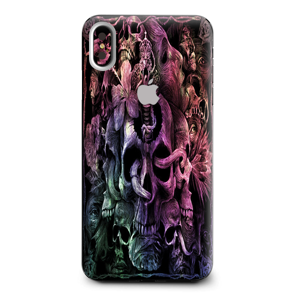 Skull Art Creepy Apple iPhone XS Max Skin