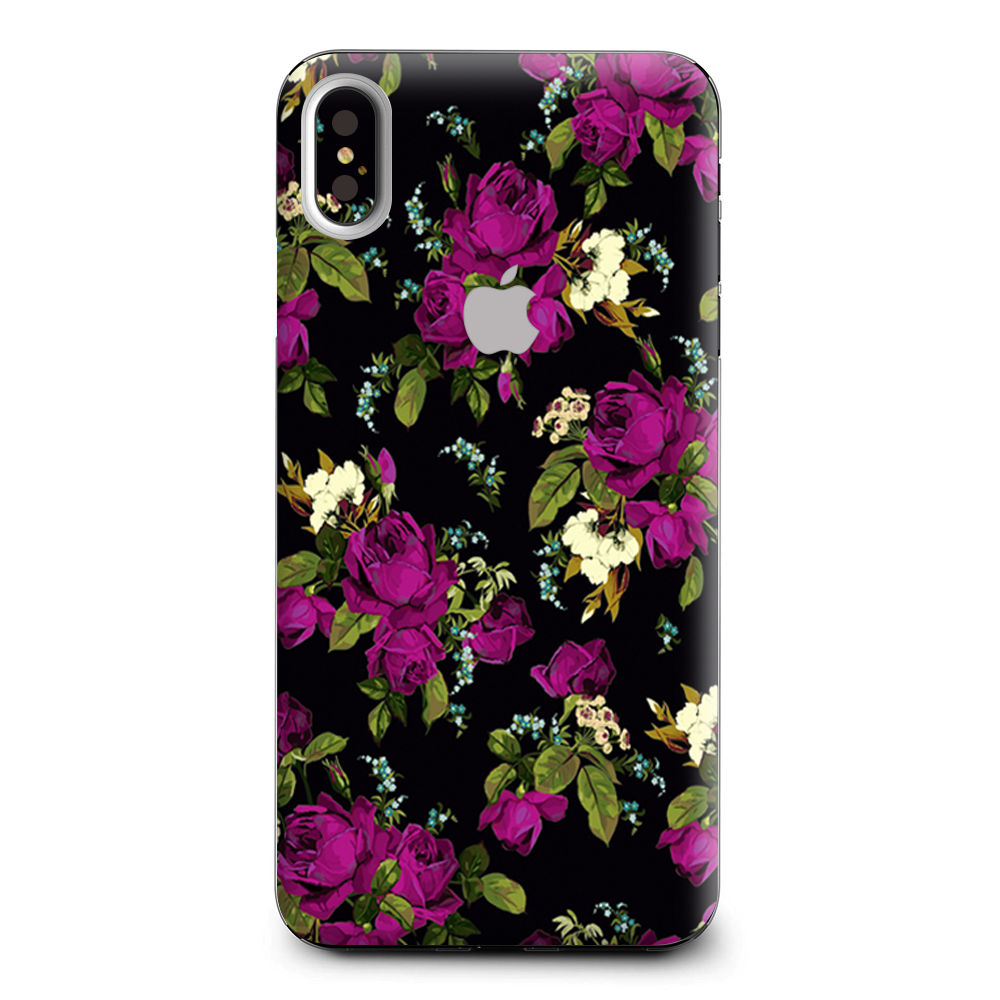 Rose Floral Trendy Apple iPhone XS Max Skin