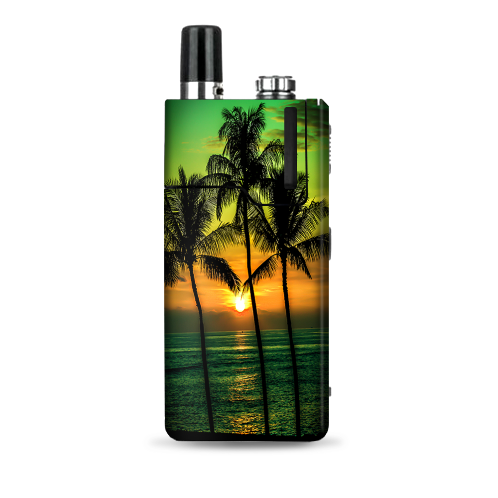  Sunset Palm Trees Ocean Lost Orion Q Skin