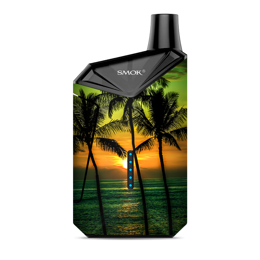 Sunset Palm Trees Ocean Smok  X-Force AIO Kit  Skin