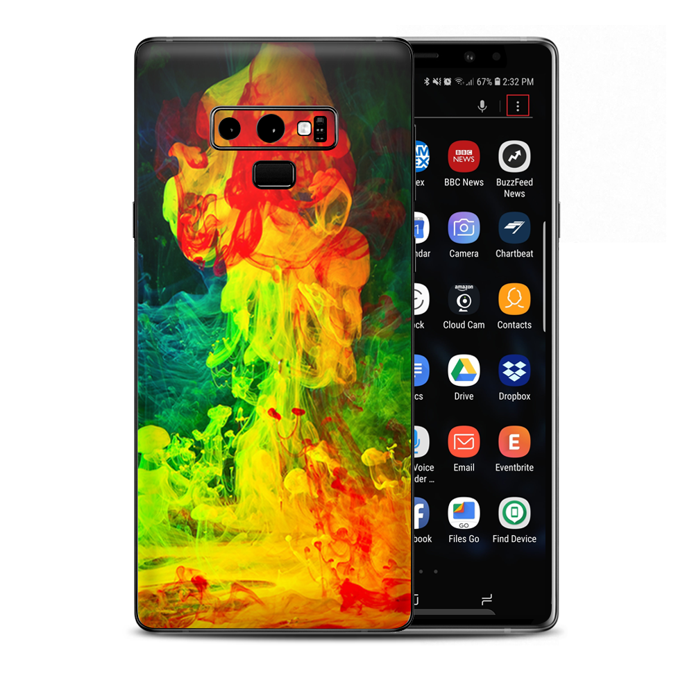 Smok Cloud Colors Samsung Galaxy Note 9 Skin