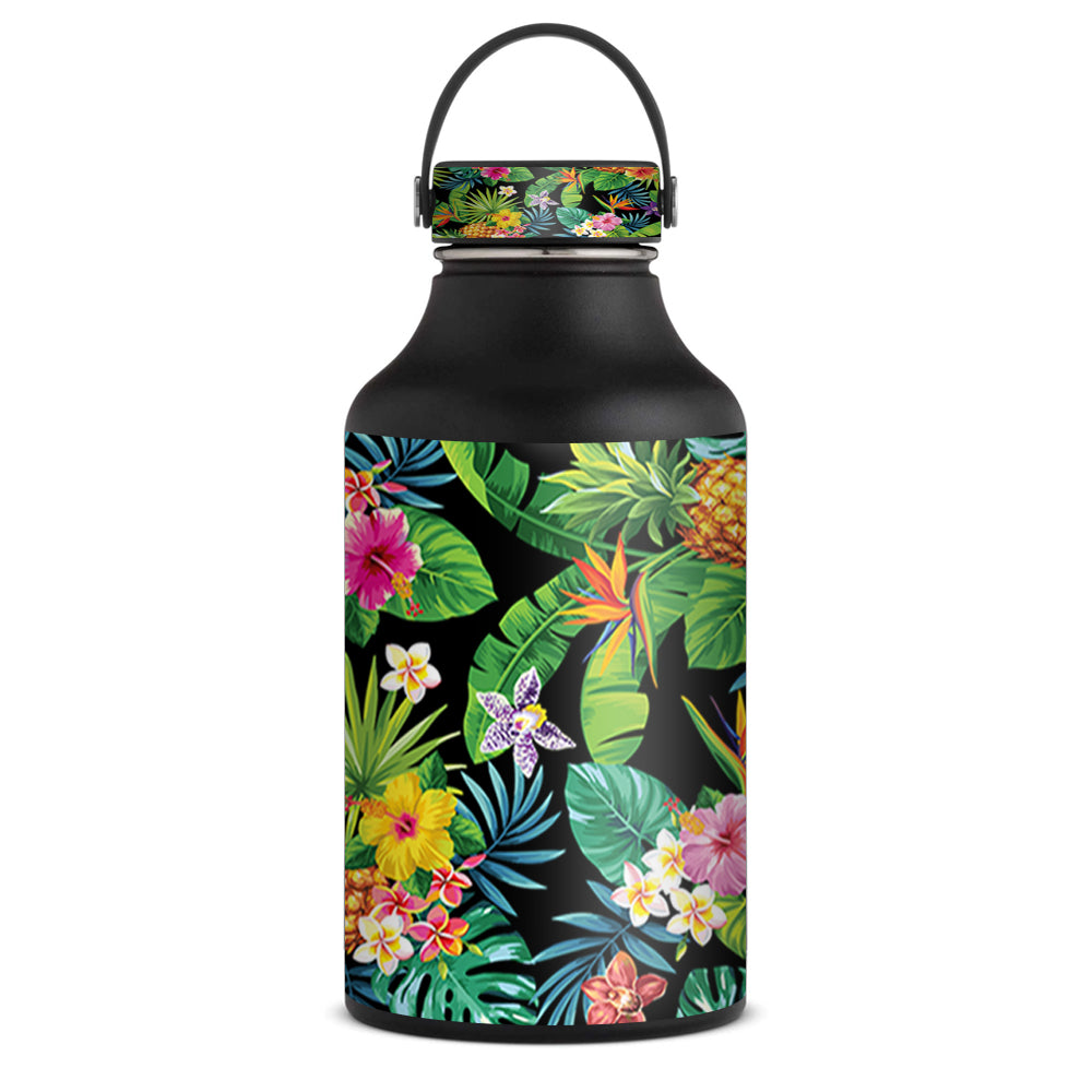 Tropical Flowers Hibiscus Hawaii Skin For Hydro Flask 60oz