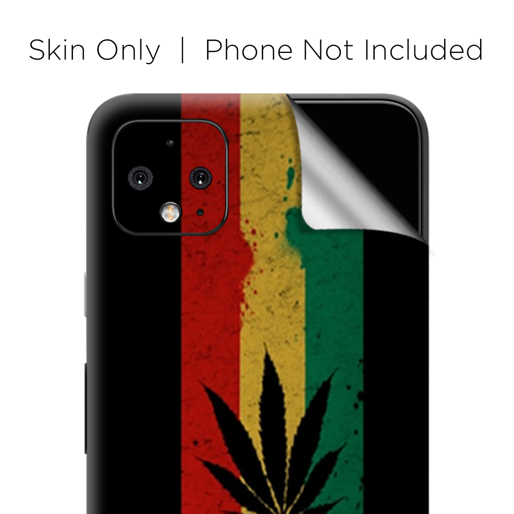 Rasta Weed Pot Leaf Red Gold Green