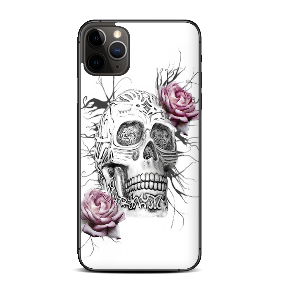 Roses In Skull