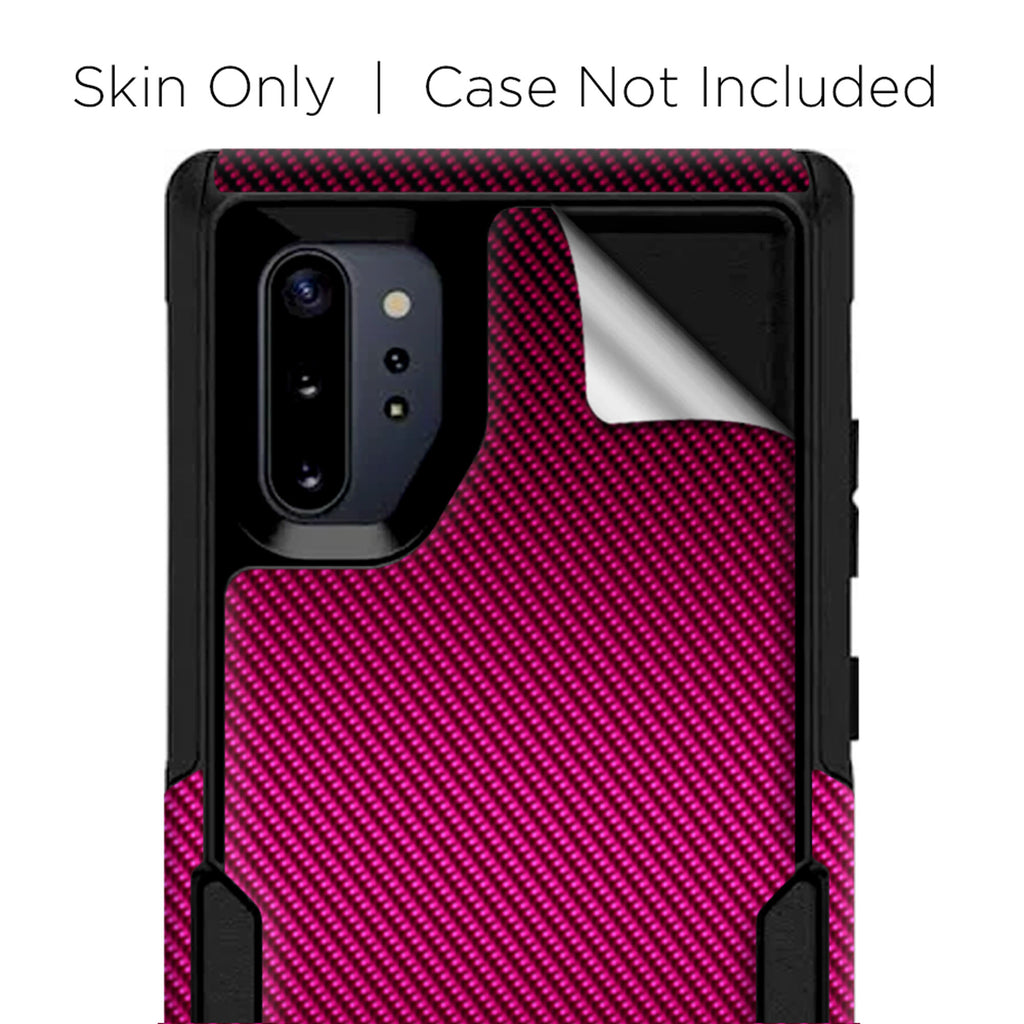 Pink,Black Carbon Fiber Look