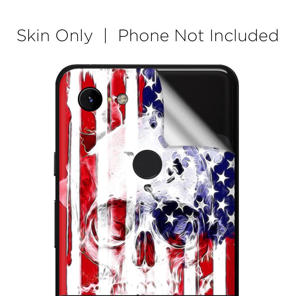 U.S.A. Flag Skull Drip