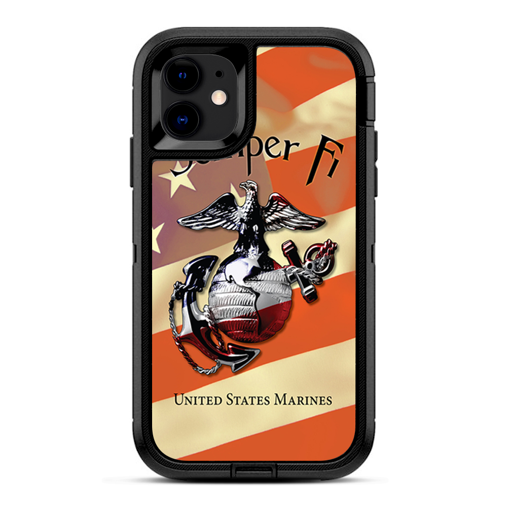 Semper Fi Usmc America | Skin For Otterbox Defender for iPhone 11 itsaskin.com Semper Fi Usmc America | Skin For Otterbox Defender for iPhone 11 itsaskin.com