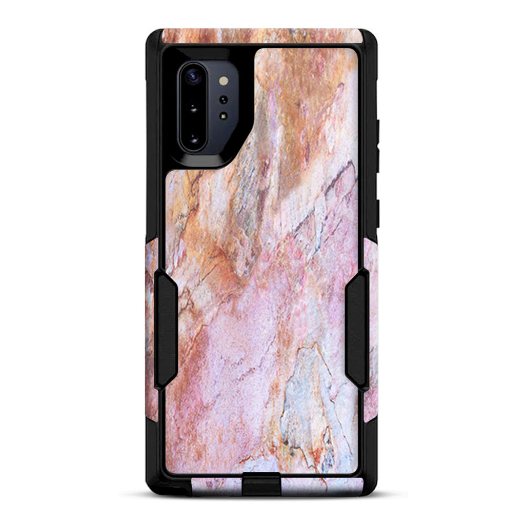 Rose Peach Pink Marble Pattern