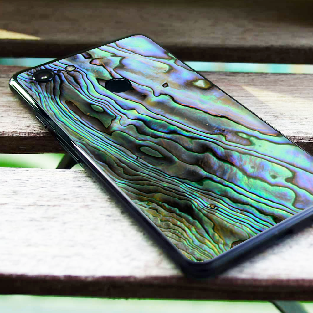 Abalone Ripples Green Blue Purple