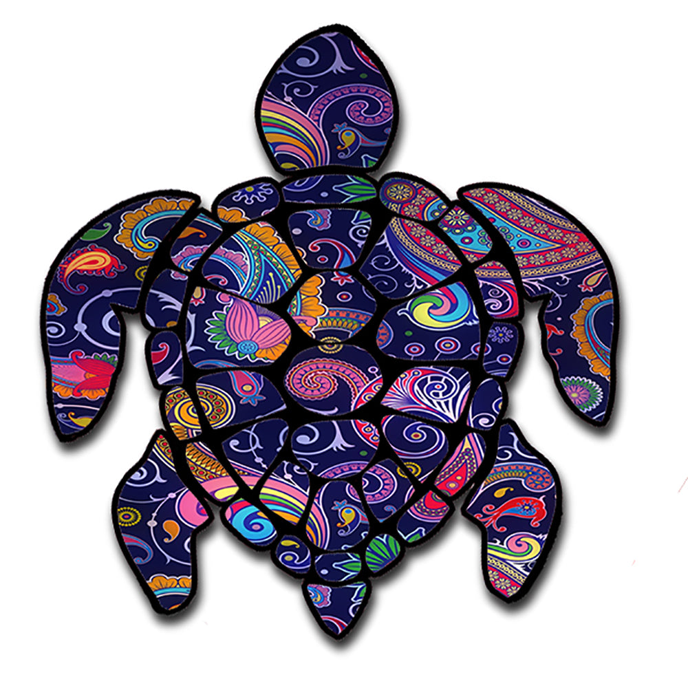 Save The Turtles Bumper Sticker - 5 Inch Vinyl Decal For Car, Laptop, Waterproof