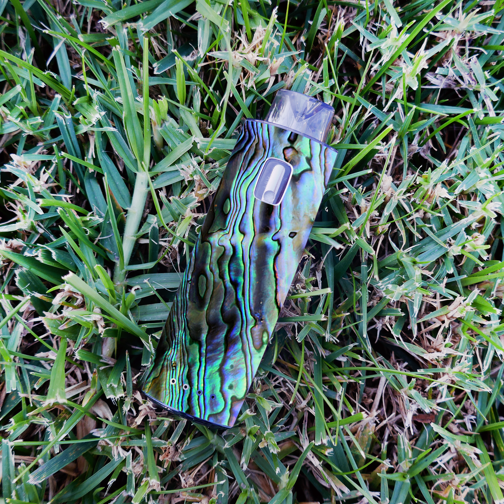 Abalone Ripples Green Blue Purple