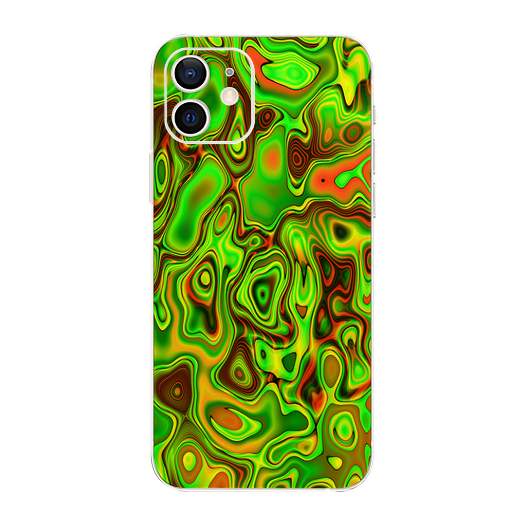 Green Glass Trippy Psychedelic